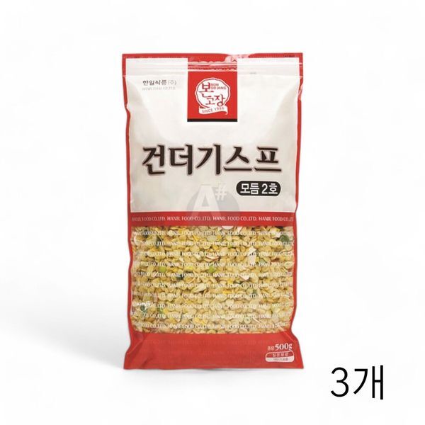 알티피아 [하프클럽/알티피아]WL 한일식품 건더기스프 500g X 3개 업소용 식당용 튀김고명 우동후레이크 가락국수