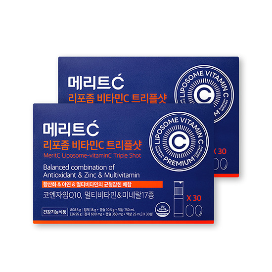 [휴온스]메리트C 리포좀 비타민 트리플샷 2개월분 60병