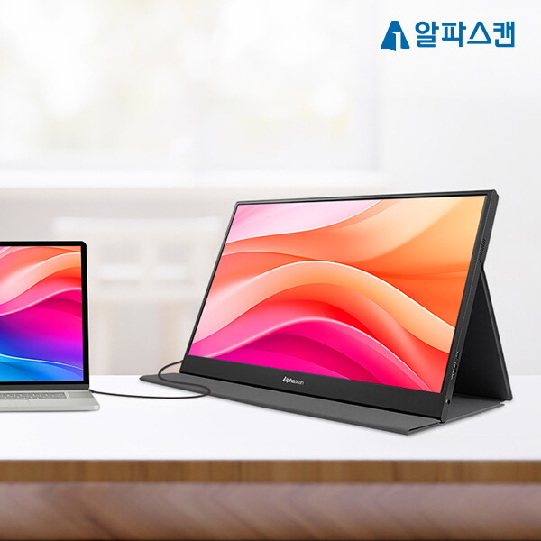 알파스캔(가전) 알파스캔 애니웨어 16F90P IPS USB-C 포터블 HDR 무결점 모니터