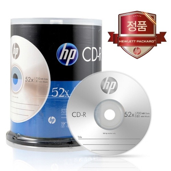 알티피아 알티피아 [하프클럽/알티피아]HP CD-R 52X 100P벌크 700MB 80min