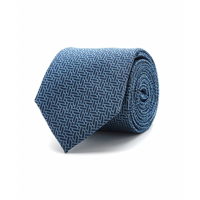 에스티코 [STCO]기하학 넥타이_블루-SZTNU10910B