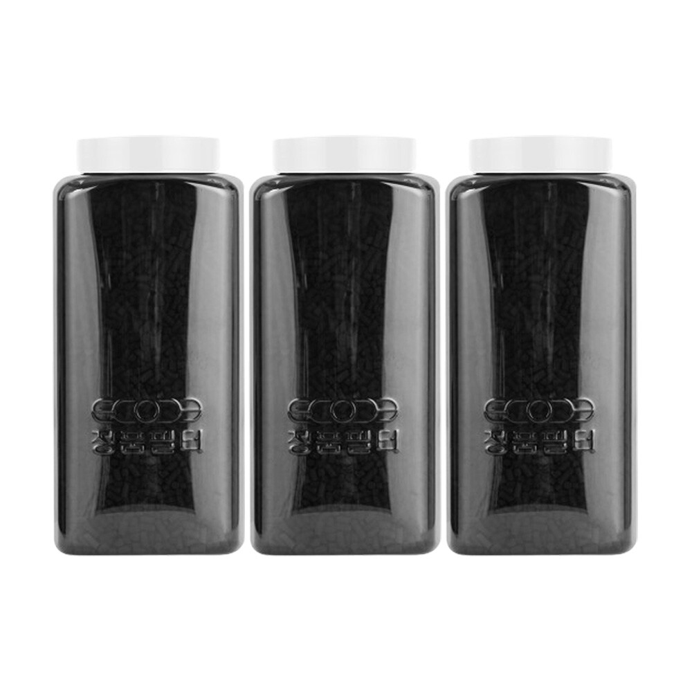 (주)선우기업 에코체 보랄 음식물처리기 필터 BR-F101DP 호환용 활성탄 리필 3개