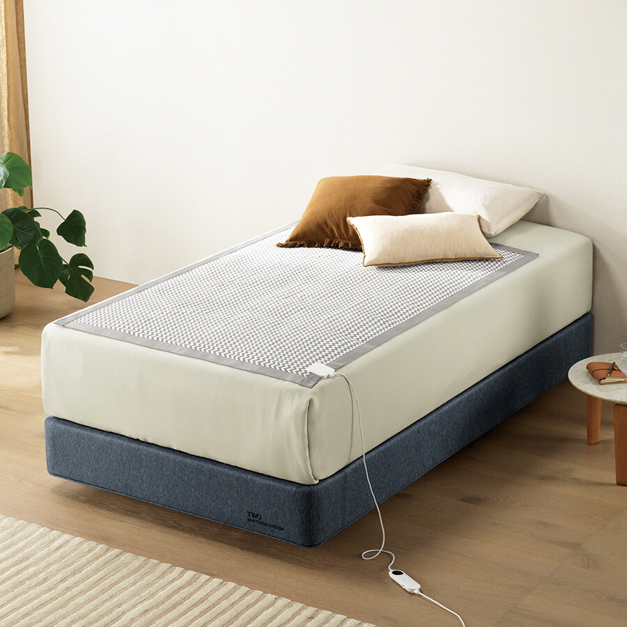 에이스침대  닥터스 온열 매트 LCD 조절기 블루투스 조절 델타슬림어댑터 1인용