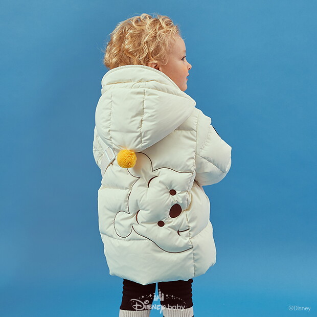 디즈니베이비(백) 곰돌이푸루즈핏다운점퍼/79S725004-GR