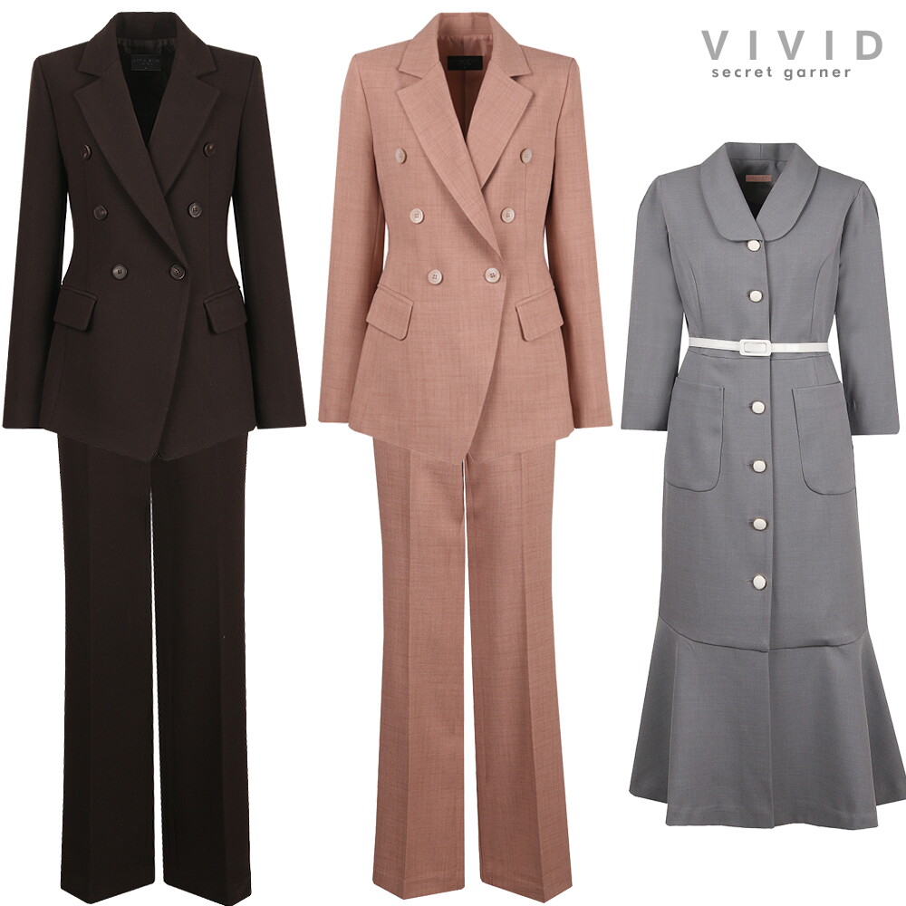 비비드 시크릿가너 여성 봄 정장세트/ 자켓/ 원피스 외 쿠폰특가