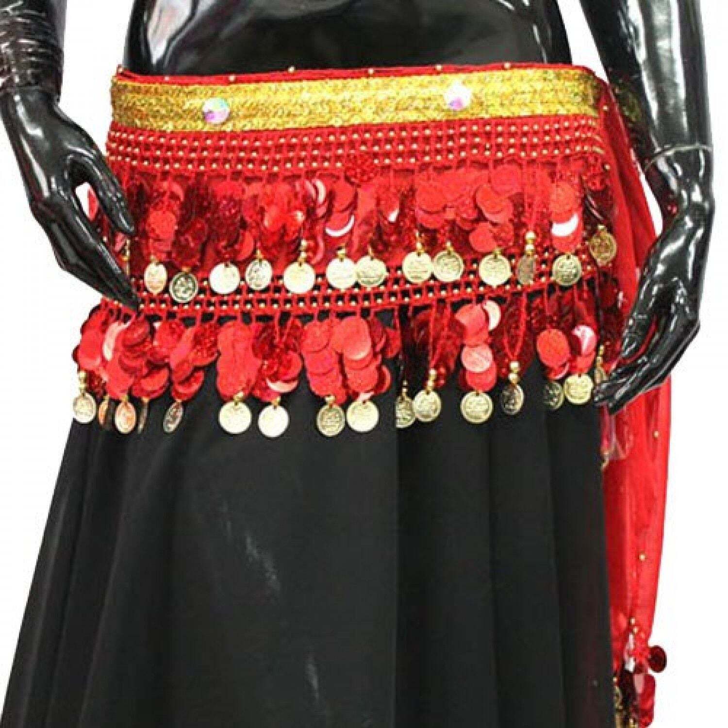 치치몰16협력업 친절한탄씨 BDSP5801 비닐코인 2단힙스카프 스커트 댄스 보석 공