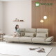 [우아미가구][착불]★롯데단독★ 알레 5인용 스윙 가죽 소파 (정상가 890,000원/쿠션 3개증정)
