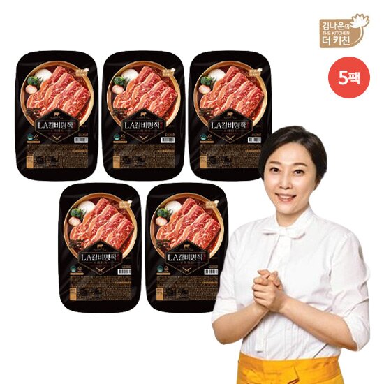 LA갈비 명작 프리미엄(400g*5팩 2kg)