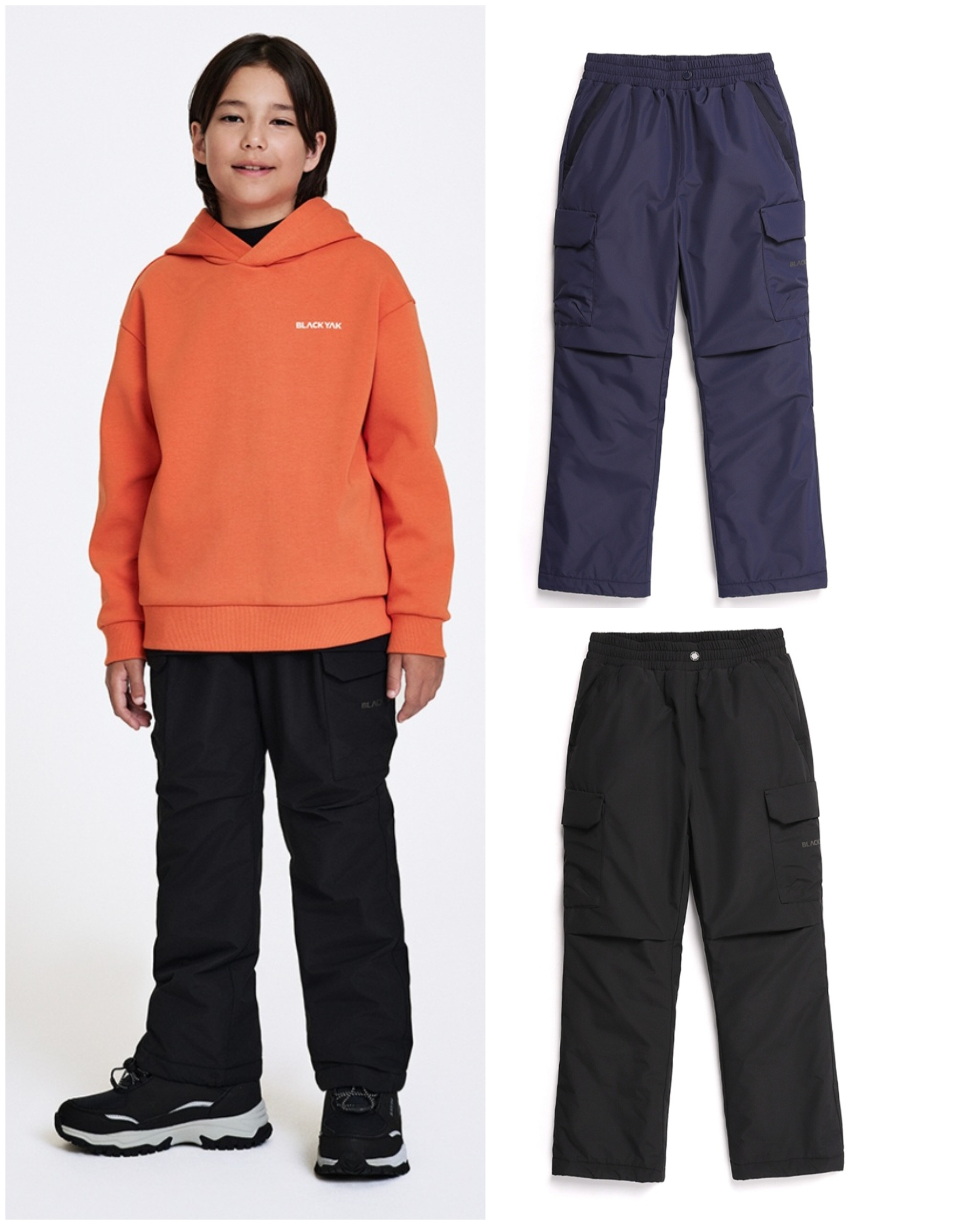 블랙야크키즈(패플) [블랙야크키즈][모다인천] 유아용 스키 눈썰매팬츠 방수방풍 BKS래슨패딩팬츠1BKPNW4907_IC