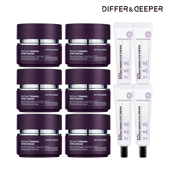 [디퍼앤디퍼]★완판기념 역대최다★ 피엘트라 딥프팅 크림 더블 패키지 50g*6통+[전고객] 아이크림 4개