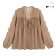 [LBL](런칭가 69,900원)26SS SHEER 프릴 블라우스 2종