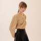 [온앤온](8번)사선 꼬임 볼륨 블라우스 NEW3WB951