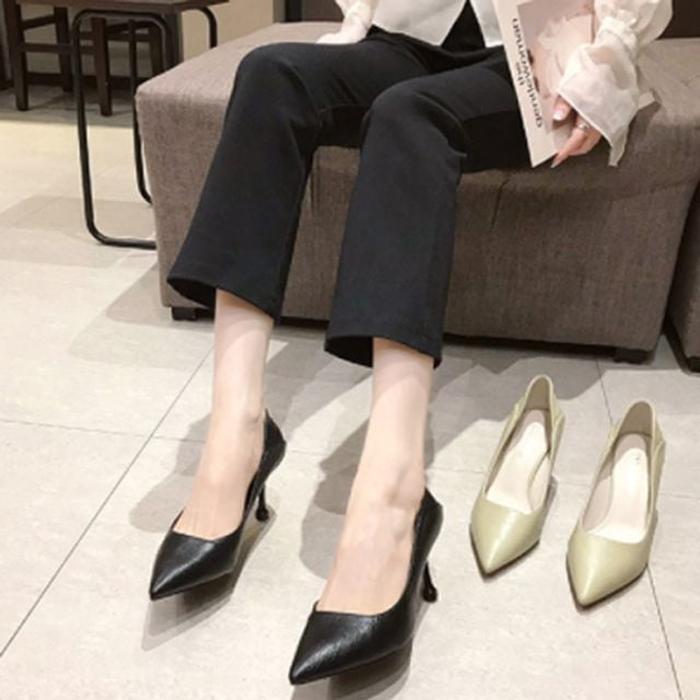 셀러허브제화 7cm여자구고퀄두 가을 데일리 펌프스 정장구두