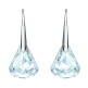 [스와로브스키][롯데면세점]SWAROVSKI 스카이블루 물방울 귀걸이