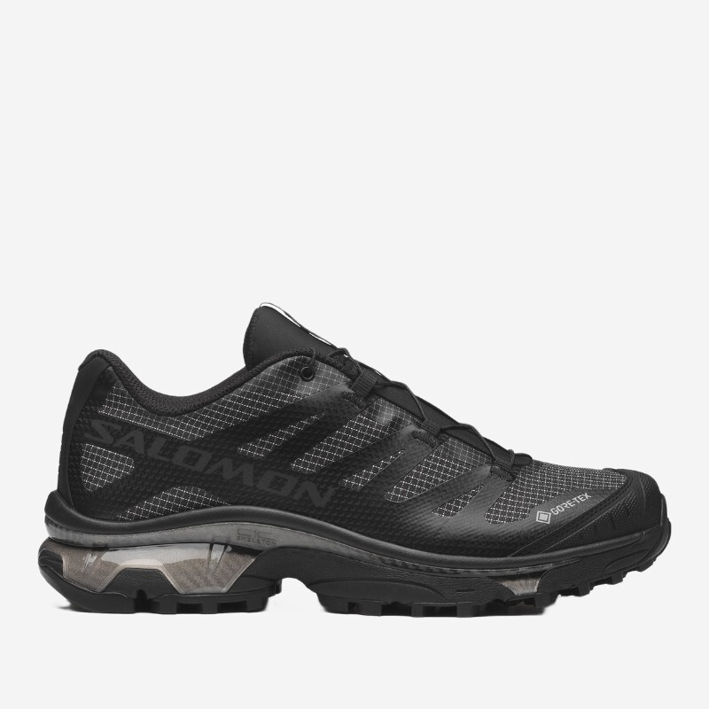 살로몬 살로몬 XT 4 OG GTX 그리드 패턴 로우탑 스니커즈 L45419000 BLACK BLACK