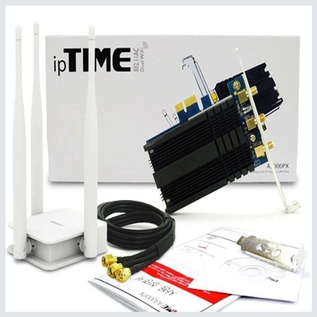 알티피아 무선랜카드 네트워크 연결 PCI-E AC1900 와이파이 수신기
