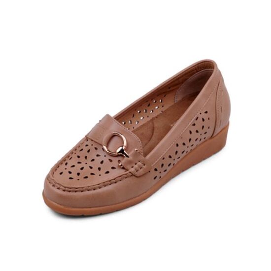 [바니플랫][하프클럽/바니플랫]바니플랫 봄 여름 여성 펀칭 컴포트화 BPC81128CN