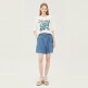 [베네통(공식)][Online Exclusive] 토성 티셔츠_BATSE1431WH