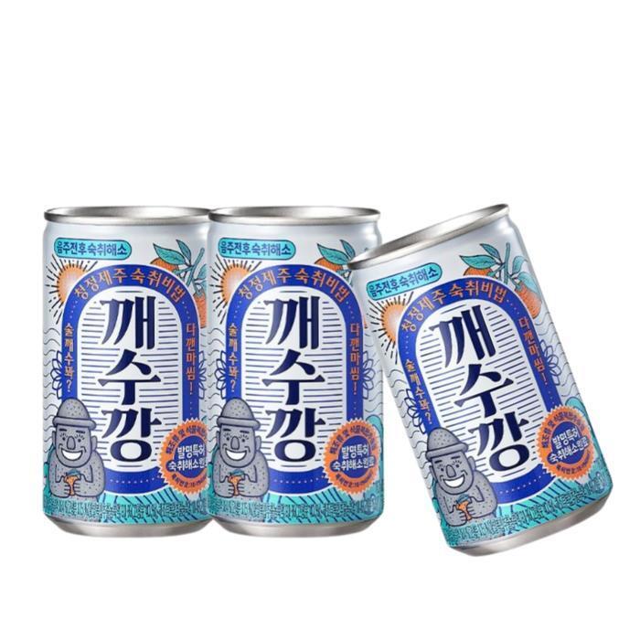 셀러허브 식품 롯데칠성음료 롯데칠성음료 깨수깡 160ML 60캔 숙취해소 HN