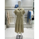 [온앤온(아울렛)]카라넥 벨티드 롱 원피스 NJW3MO514
