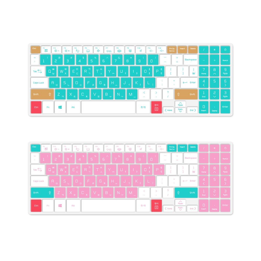 에이치플러스몰 LG 울트라PC 17UD70N 노트북 마카롱 문자키스킨