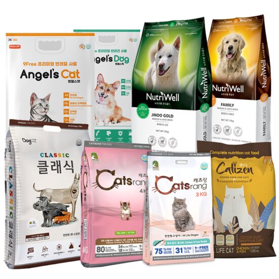 개 사료 브랜드 목록 밥이보약 DOG 강아지 사료 모음