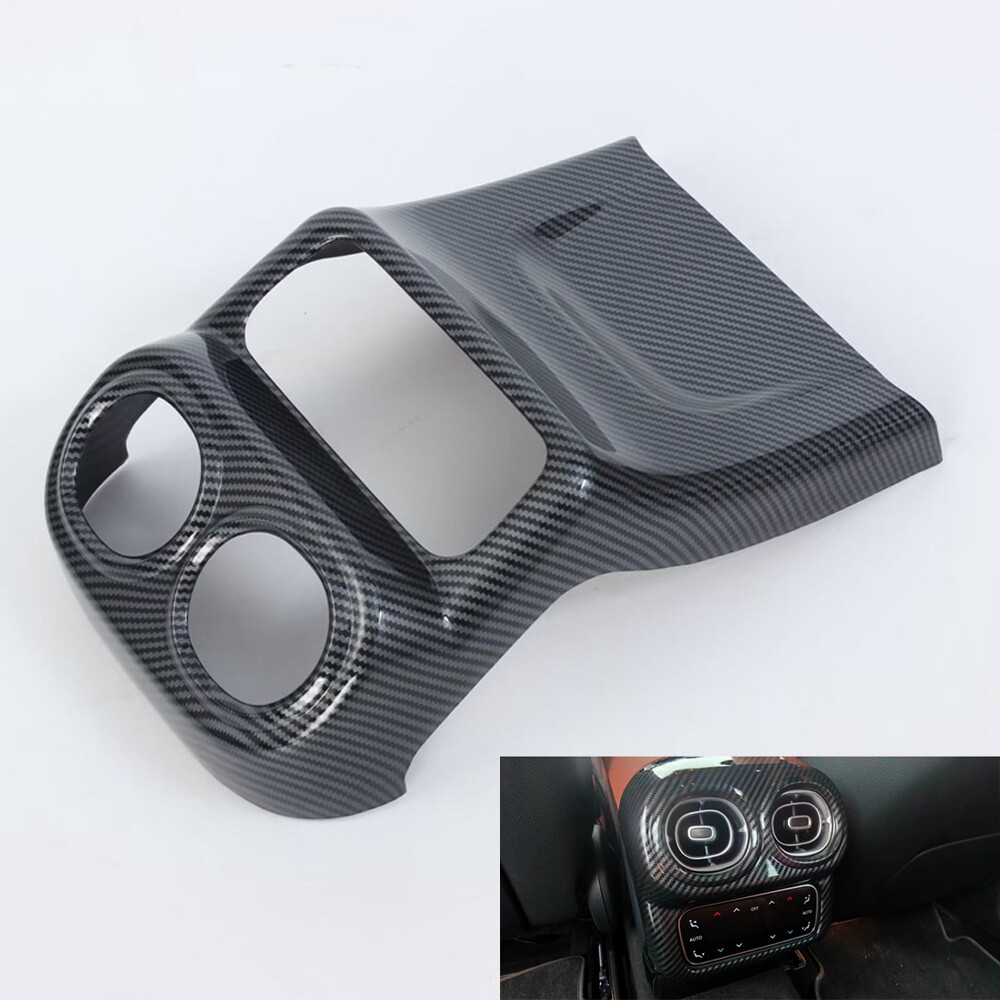 MS-TECH(OEM) 모터스파이 벤츠 C클래스 W206 2열 중앙 송풍구 카본 풀커버 몰딩 호환 용품