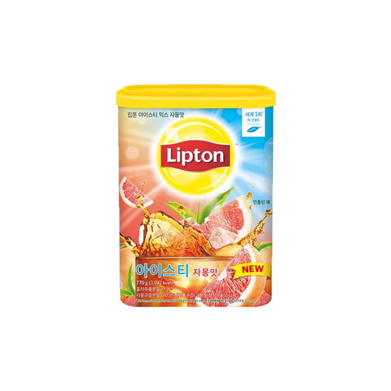 [립톤]유니레버 립톤 아이스티 자몽맛 770g 1개