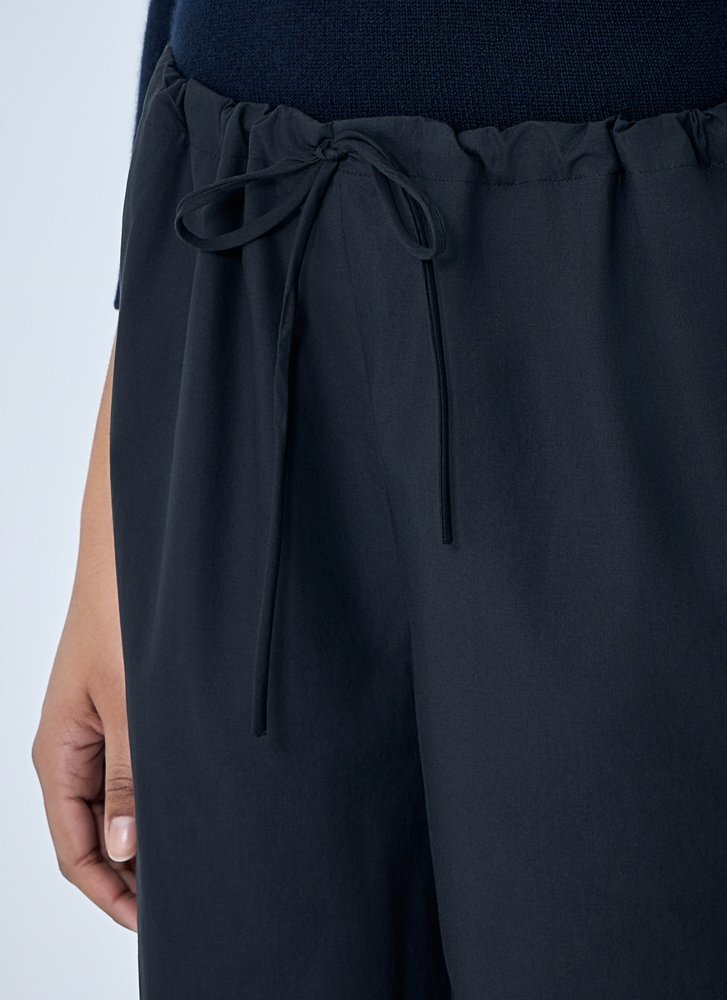 더로우 26 S/S 더 로우 EMILIANO 쇼츠 10784-W2517 BLK B0111978737