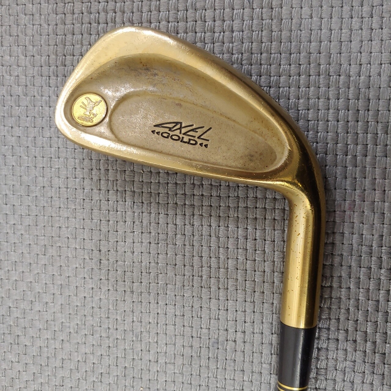 쓰루야프로지칼 중고 쯔루야 츠루야 엑셀 AXEL GOLD 5번 황동 아이언_PRECISION FCM 6.0(S)_새그립