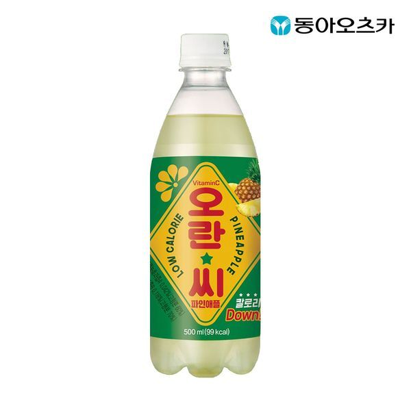 교보문고 조선달타운 오란씨 파인애플 탄산음료 500ml 20페트