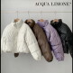 [아쿠아리모네](아쿠아리모네) 25FW 여성 덕다운 크롭 점퍼