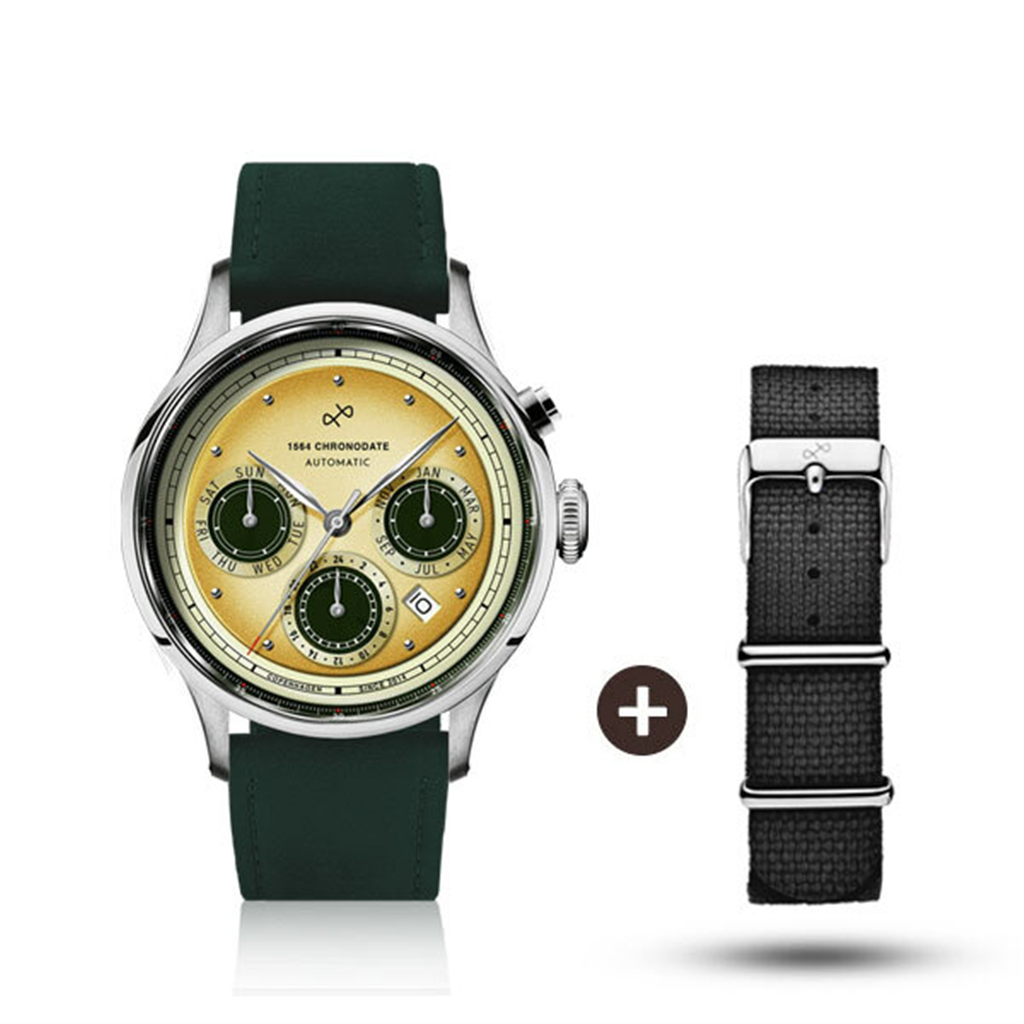 에이브이86 AV86 스코브 안데르센 시계 가죽 1564 LM 리몬첼로