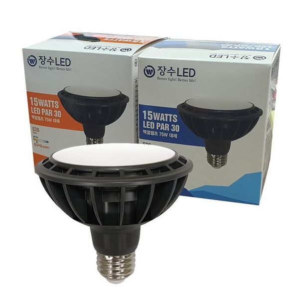 셀러허브(하프클럽) [하프클럽/셀러허브]장수램프15W PAR30 확산형 LED 컨버터내장전구
