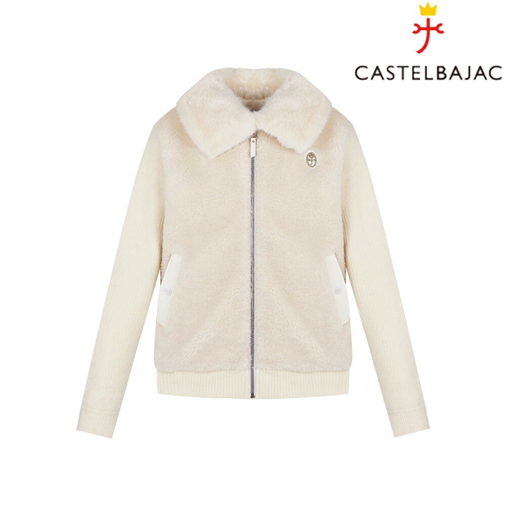 까스텔바작(골프) 여성 소재 믹스 덕다운 점퍼 BGEWDW703