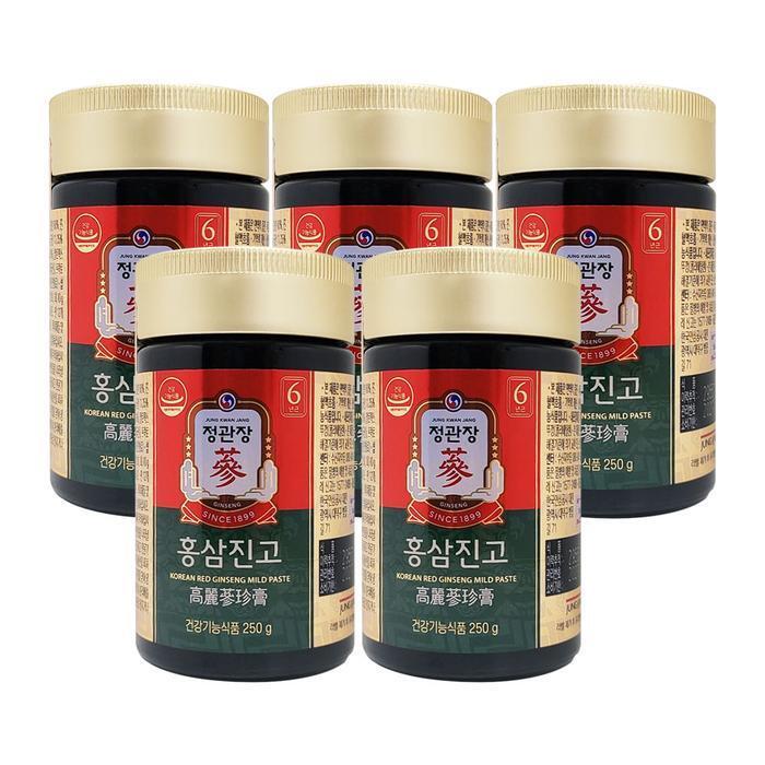 셀러허브 식품 정관장 홍삼진고 250g 5개 Ss