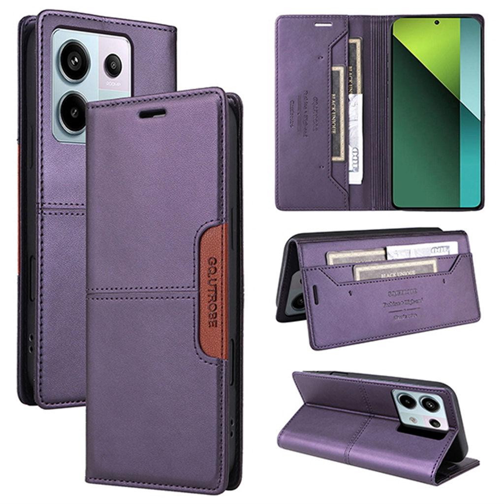 수나르 수나르 샤오미홍미노트13 프로 포코X6 4G 5G 마그네틱 가죽 카드 수납 지갑 플립 다이어리 핸드폰 케이스