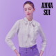 [안나수이]안나수이(ANNA SUI) 로맨틱 타이 자수 블라우스