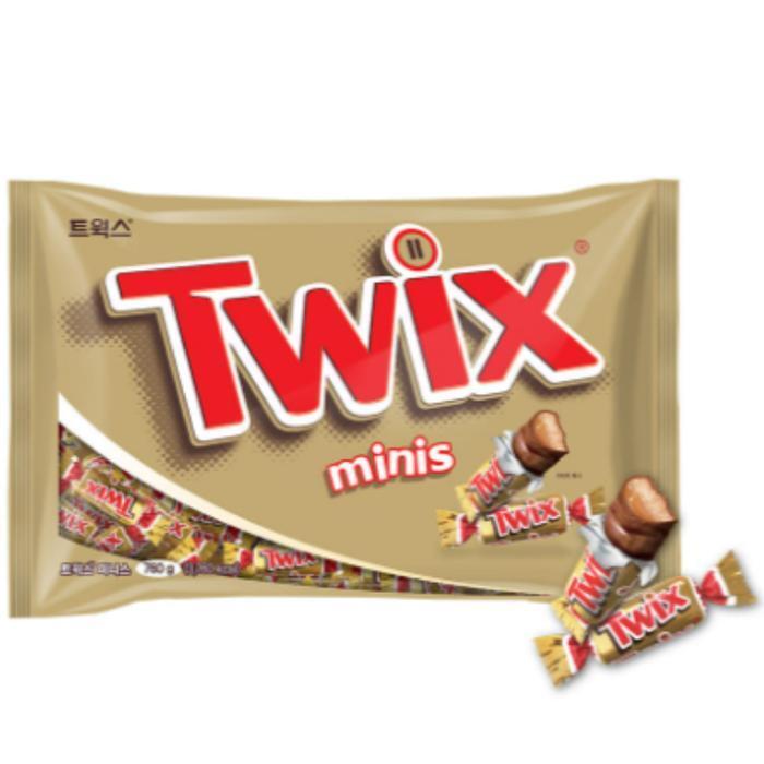 셀러허브 식품 스니커즈 미니 초코바 땅콩 누가 카라멜 760g 대용량