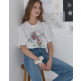 [논로컬](논로컬 X 이하여백) Vase Hand Drawing T-shirt_2colors (N25RETS005)