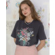 [논로컬](논로컬 X 이하여백) Vase Hand Drawing T-shirt_2colors (N25RETS005)