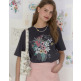 [논로컬](논로컬 X 이하여백) Vase Hand Drawing T-shirt_2colors (N25RETS005)
