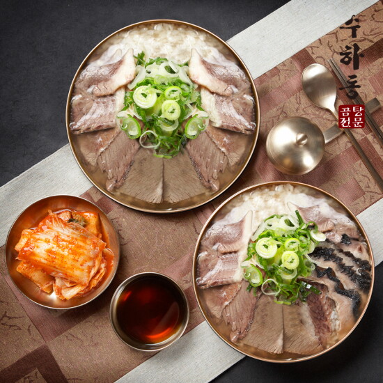 [이화수](서울식 곰탕 맛집) 수하동 한우 암소곰탕 5팩+특 암소곰탕 5팩