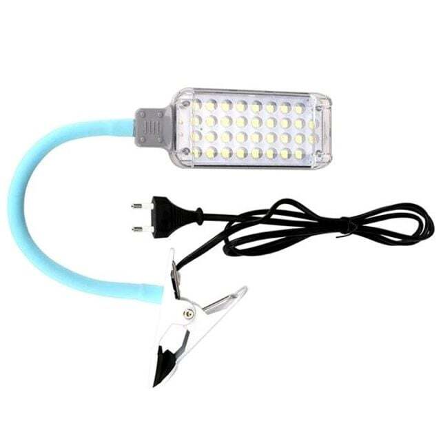 에이치플러스몰 LED DH304 자바라 집게 AC 34구 랜턴 작업등 LED작업