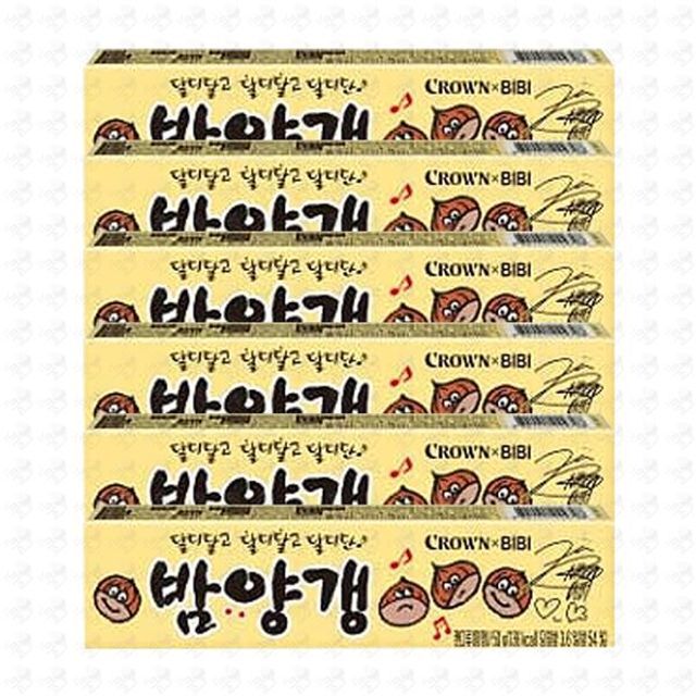 오너클랜 밤양갱 50g 빅 6개 밤맛 빅밤양갱 밤양갱 건강간식 추