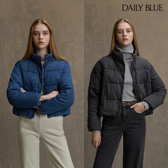 (주)에프엑스씨 OEM 데일리블루 [데일리블루] FW 데님푸퍼패딩 3만원대 초특가+무료배송!