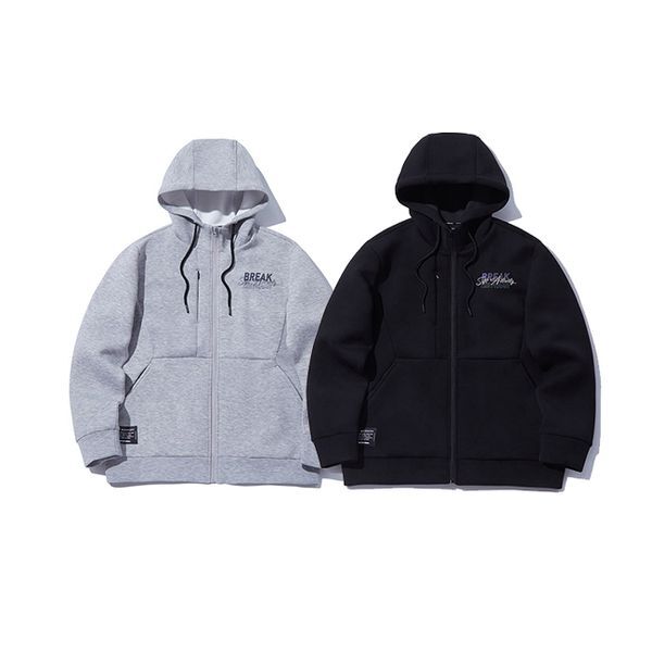 인터크루 [하프클럽/인터크루]인터크루 남성 루즈핏 네오프렌후드 집업  ITV4DH03A (2컬러)