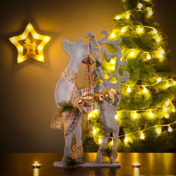 알티피아 [하프클럽/알티피아]나무 사슴 크리스마스장식 루돌프 사슴장식 트리장식