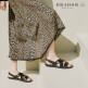 [브라도르][MADE IN ITALY] X자 스트랩 샌들