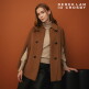 [데렉램 10 크로스비][런칭가:149,000원]○24FW 울 블렌드 뉴 케이프 코트